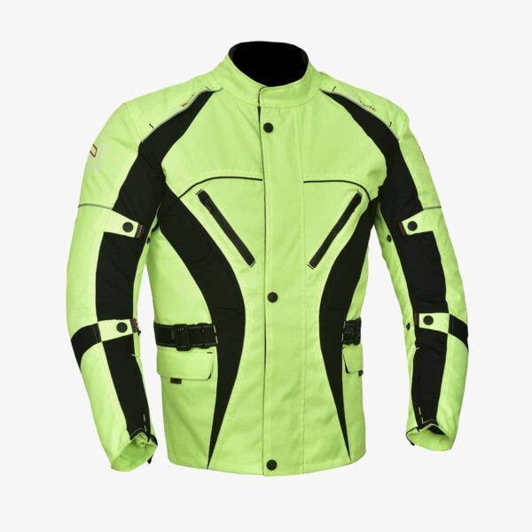 Motorcycle Textile Bikers Jacket Neon