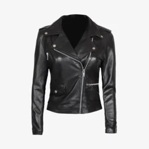 Black Biker Jacket Women