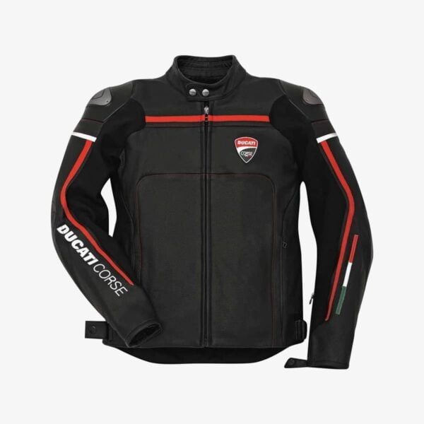 Ducati Corse Motorbike Racing Leather Jacket