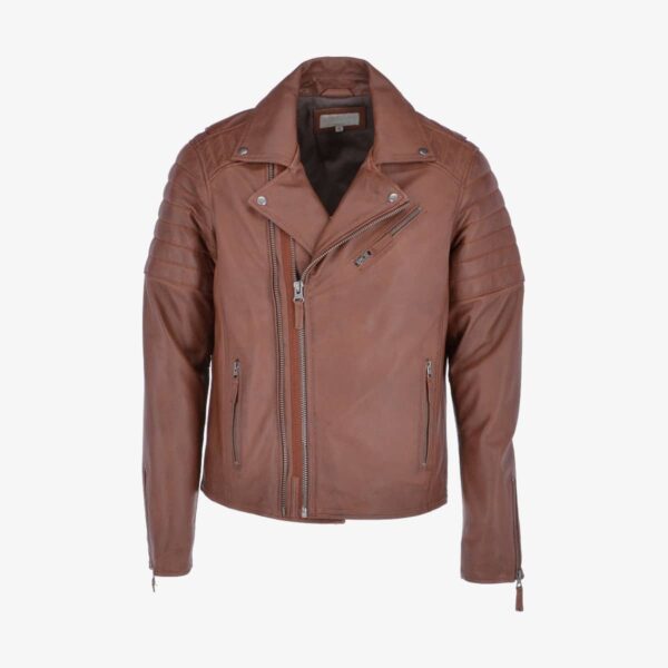 Leather Vintage Biker Jacket