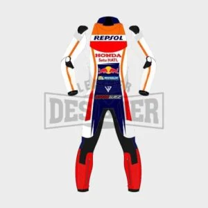 marc marquez honda repsol leather suit motogp 2020