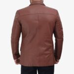 Mens Lambskin Leather Coat