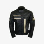 Retro Style Mens Leather Fashion Jacket