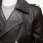 Leather Pea Coat Supplier