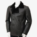 Mens Sheepskin Peacoat