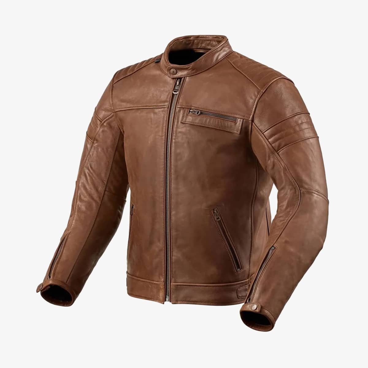 Buy Brown Leather Motorcycle Jacket 2022 | Leather Designer