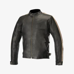 Honda Charlie Motorcycle Leather Jacket
