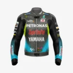 Valentino Rossi Petronas Motorbike Racing Leather Jacket 2021