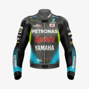 Valentino Rossi Petronas Motorbike Racing Leather Jacket 2021
