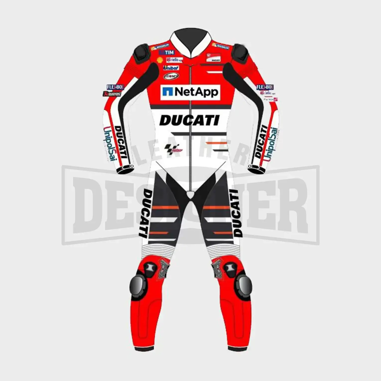 Andrea Dovizioso Ducati Racing Suit Motogp 2018