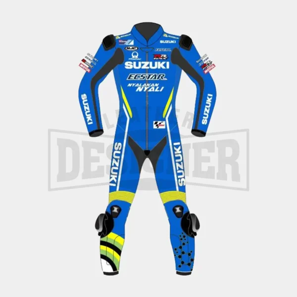 Andrea Lannone Suzuki MotoGP 2018 Leather Race Suit