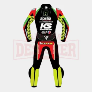 Aprilia Racing Motorcycle Leather Suit