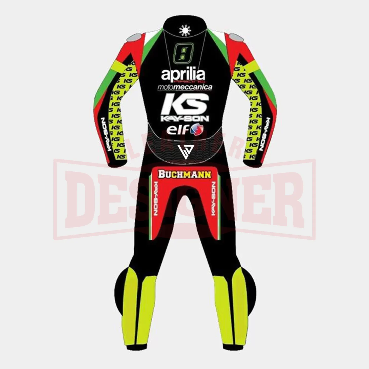 Aprilia Racing Motorcycle Leather Suit