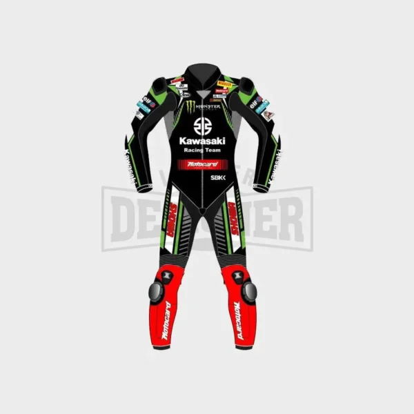 Leon Haslam Kawasaki WSBK 2019 Race Suit