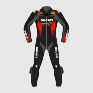 Ducati Corse Motorcycle Leather Racing Suit 2021