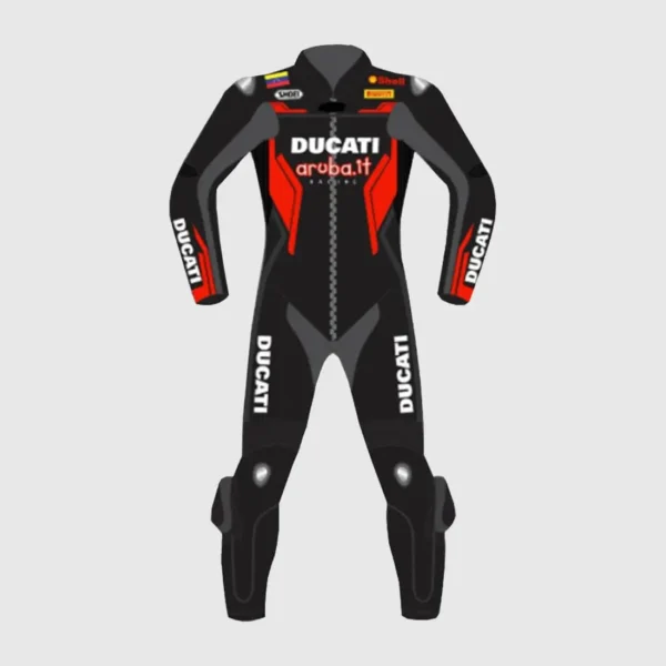 Ducati Corse Motorcycle Leather Racing Suit 2021